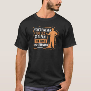 Schulkrankenwertschätzung für einen Janitor T-Shirt