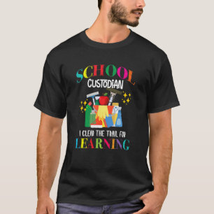 Schulkundschaft Kleiner Weg Lernen Janitor App T-Shirt