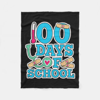 Schulkur 100 Schultage Fleecedecke