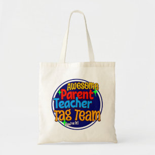 Schullehrer Eltern TAG TEAM Tragetasche