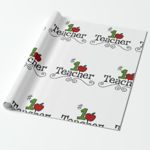 Schullehrer Geschenkpapier