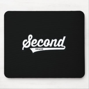 Schullehrer im zweiten Baseball-Stil Mousepad