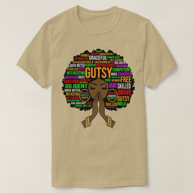 Schullehrer Positive Schwarze Frauen Inspiration T-Shirt (Design vorne)