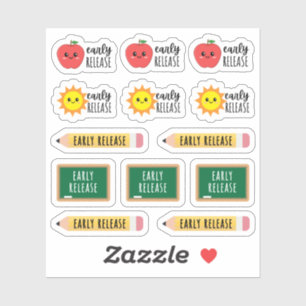 SchullehrerIn-Schulkalender Aufkleber