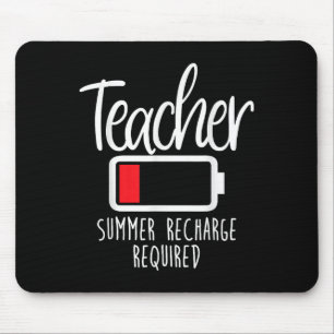 SchullehrerSommergebühr erforderlich Letzten Schul Mousepad