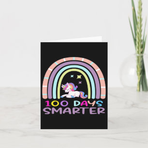 Schullehrertag 100 Tage Smarter Regenbogen Uni Karte