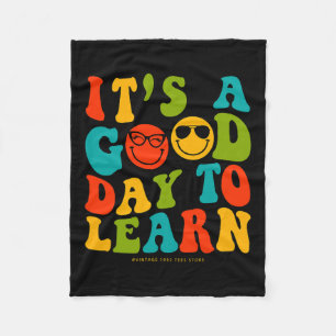 Schullehrertag Es ist ein guter Tag, um GR zu lern Fleecedecke