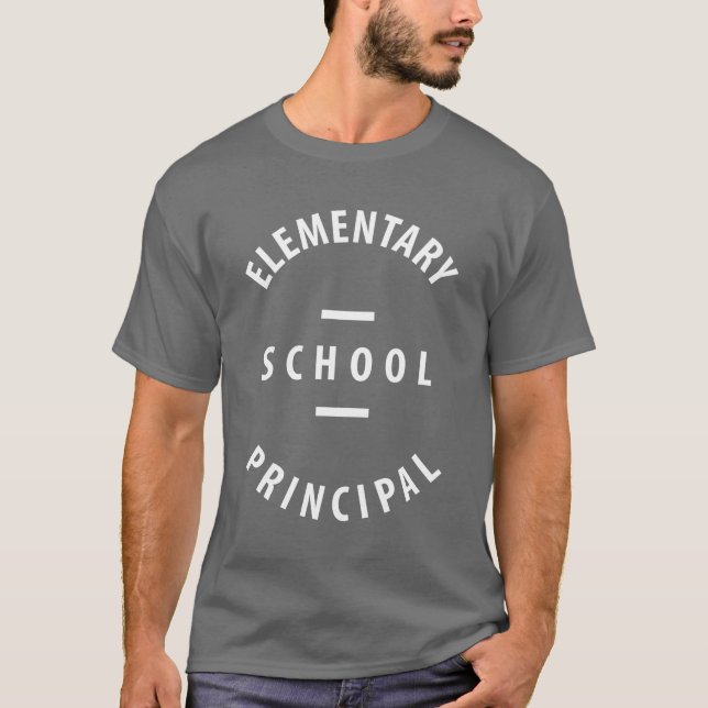 Schulleiter - Bildung T-Shirt (Vorderseite)