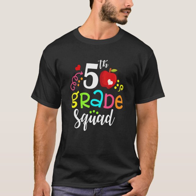 Schulleiter der 5. Klasse T-Shirt (Vorderseite)
