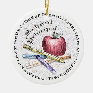 Schulleiter Keramik Ornament