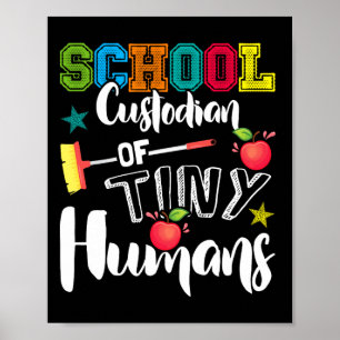 Schulleiter winziger Menschen - KK an die Schule - Poster