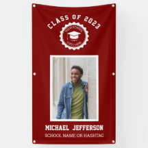 Schullogo oder Maskottchen Maroon Foto Abschluss