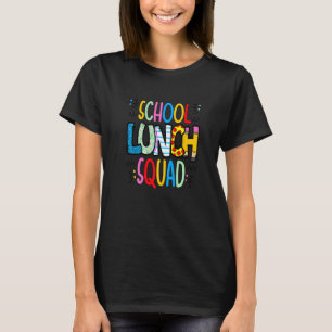 Schulmahlstube in Cafeteria-Arbeiterin Lunch Lady T-Shirt