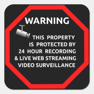 Schulmaterial liefert Sicherheitsaufkleber für Win Quadratischer Aufkleber