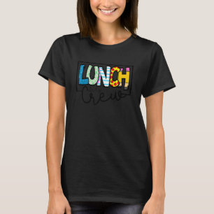 Schulmittagessen-Team Cafeteria-Mitarbeiterin Mitt T-Shirt