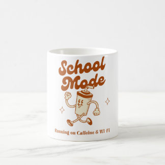 Schulmodus: Auf Koffein und Wi-Fi laufen - Tasse