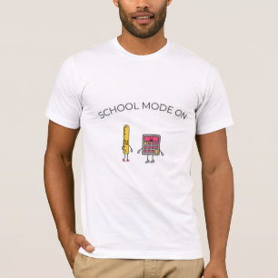 Schulmodus im T - Shirt