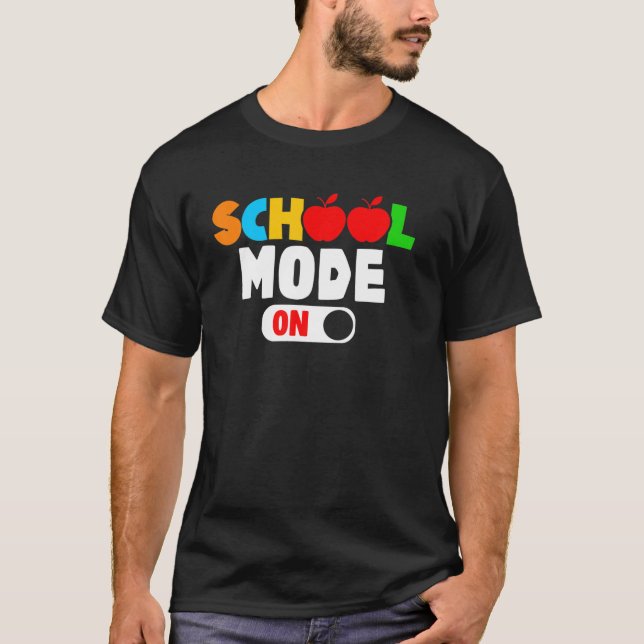 Schulmodus T-Shirt (Vorderseite)