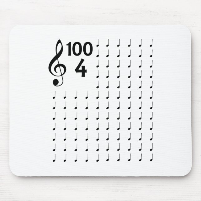 Schulmusikfestival - Musiklehrer Mousepad (Vorne)