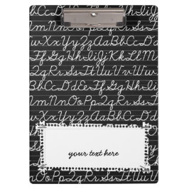 Schulmuster Klemmbrett