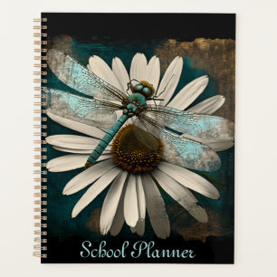 Schulplaner mit Dragonfly & Daisy Planer