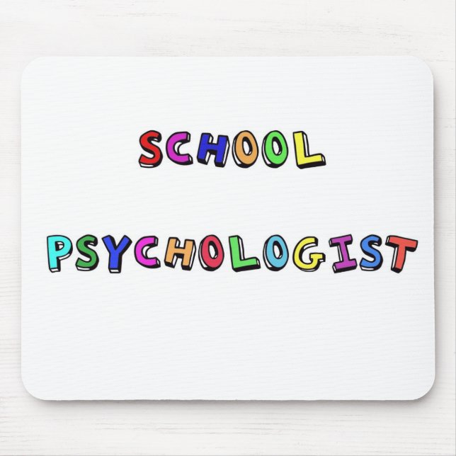 SCHULpsychologe Mousepad (Vorne)