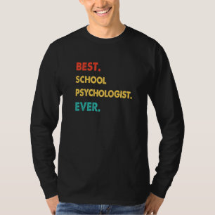 SCHULPSYCHOLOGE Retro Beste SCHULPSYCHOLOGE T-Shirt