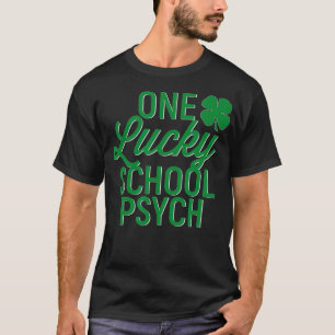 Schulpsychologe Saint Patty's Day T-Shirt