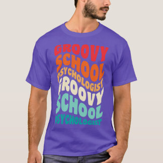 Schulpsychologe Vintage Retro 60er 70er 80er Vibe T-Shirt