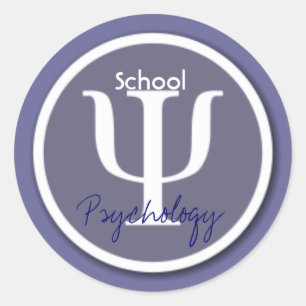 Schulpsychologie-Umschlag Aufkleber