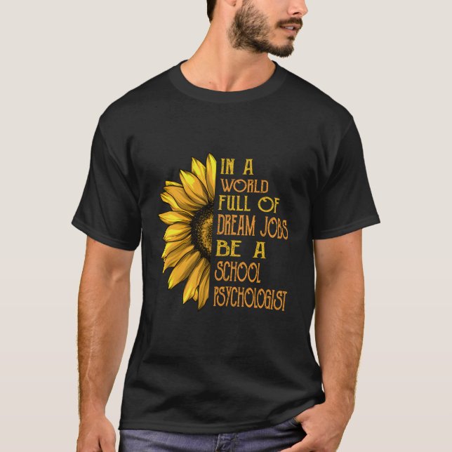 Schulpsychologin T-Shirt (Vorderseite)