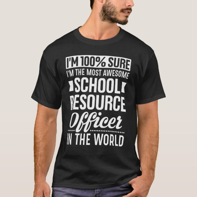Schulreferent SRO Funny Gift T-Shirt (Vorderseite)