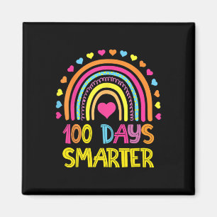 Schulregenbogen 100 Tage intelligenter Kindergarte Magnet