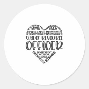 Schulressortbeauftragter, sro, security runder aufkleber