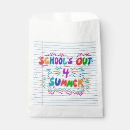 Schulschluss für den Sommer Geschenktütchen