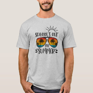 Schulschluss für Sommerferien-Spaß T-Shirt