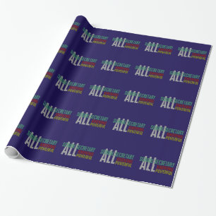 Schulsekretär Geschenkpapier