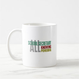 Schulsekretär Kaffeetasse