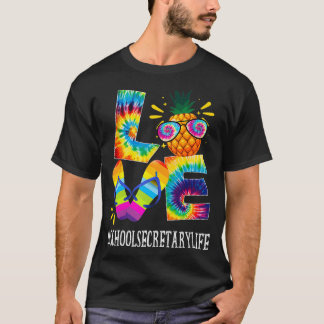 Schulsekretärin Liebe Ananas Sommer außer Dienst T T-Shirt