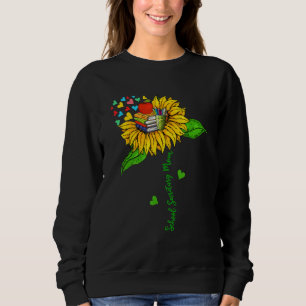 Schulsekretärin Mom Sunflower Schulsekretärin To Sweatshirt