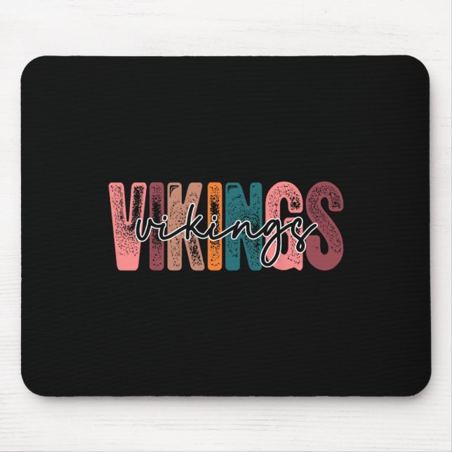 Schulsport Fan Team Spirit Mousepad (Vorne)
