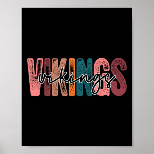 Schulsport Fan Team Spirit Poster