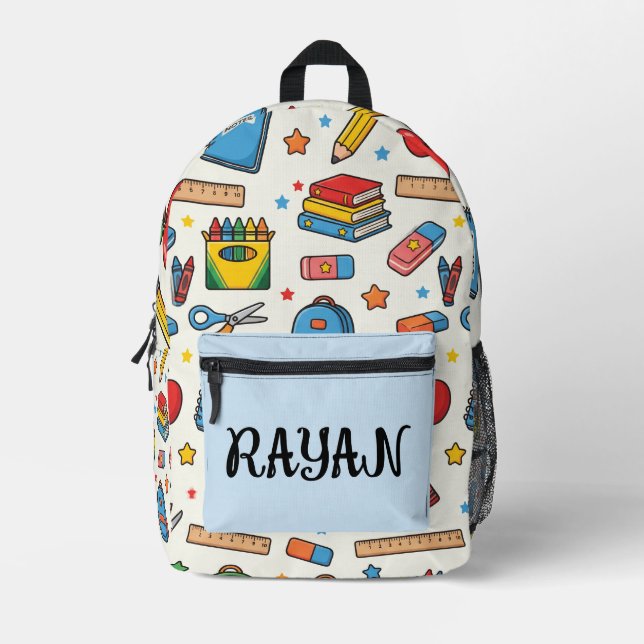 Schulsport Kinder Rucksack (Vorderseite)