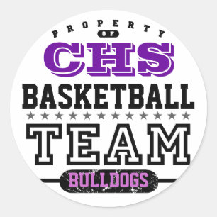 Schulsportteam Runder Aufkleber