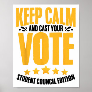 Schulsprecher-Schulorganisation Cl Vor Poster
