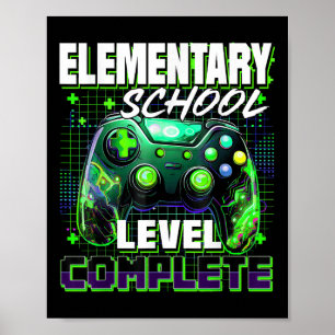 Schulstufe für Controller Abschluss Poster