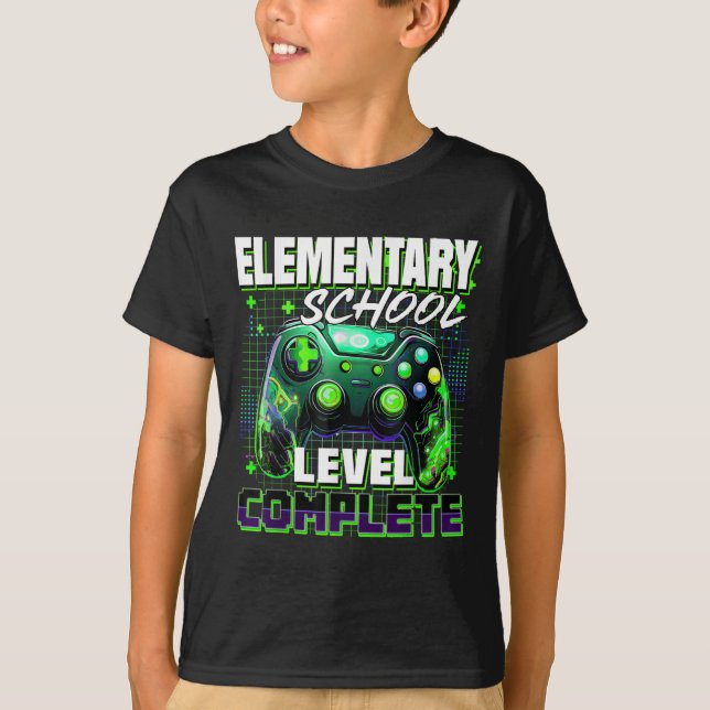 Schulstufe für Controller Abschluss T-Shirt (Vorderseite)