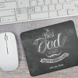 Schultafel Bester Vater Aller Zeiten Vatertag Pers Mousepad