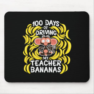 Schultag 100 Tage, an denen mein Lehrer Banan gefa Mousepad