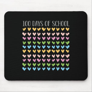 Schultag 100. Vintag Teacher Retro Mousepad